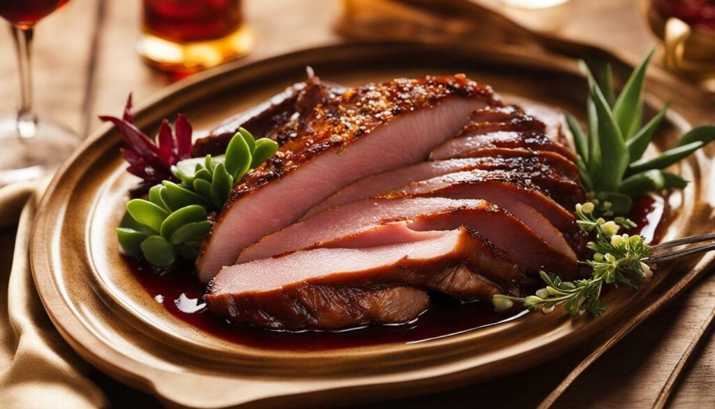 American Pekin duck meat