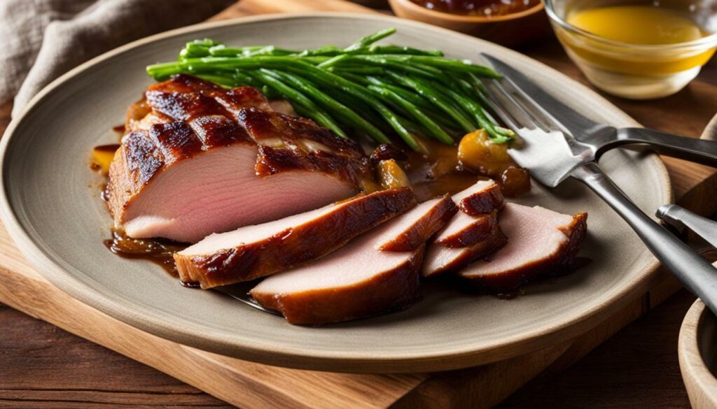 American Pekin duck meat