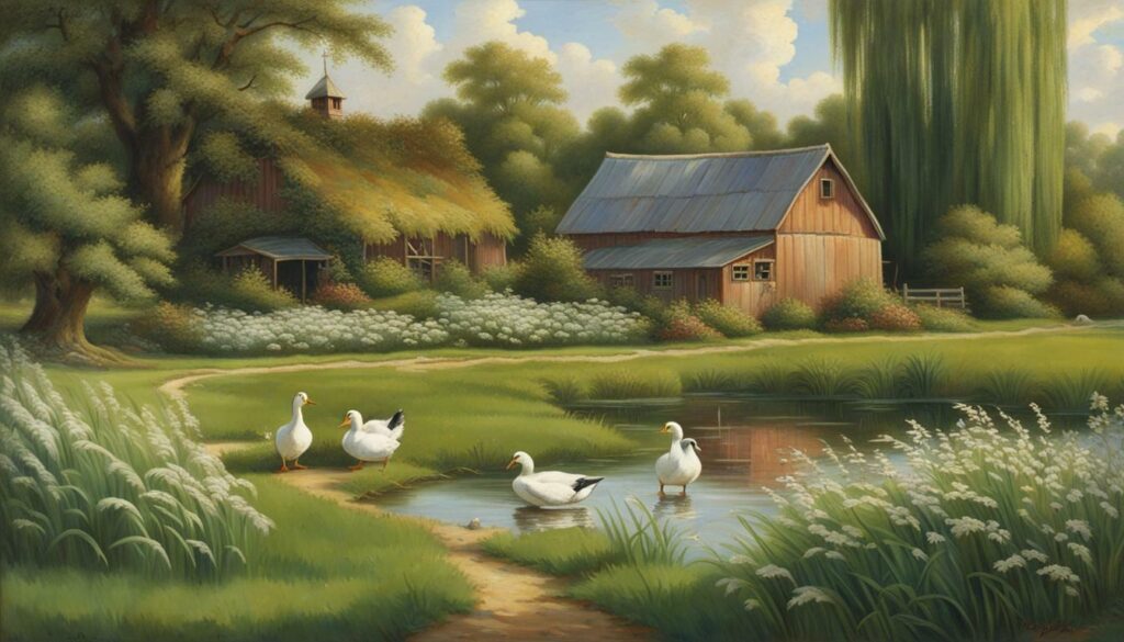 American Pekin farm