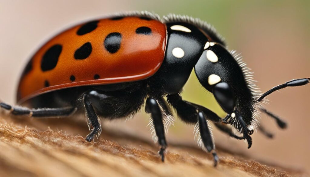 Brown Ladybug Larvae