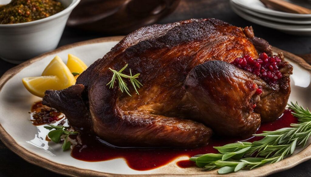 Cayuga duck meat
