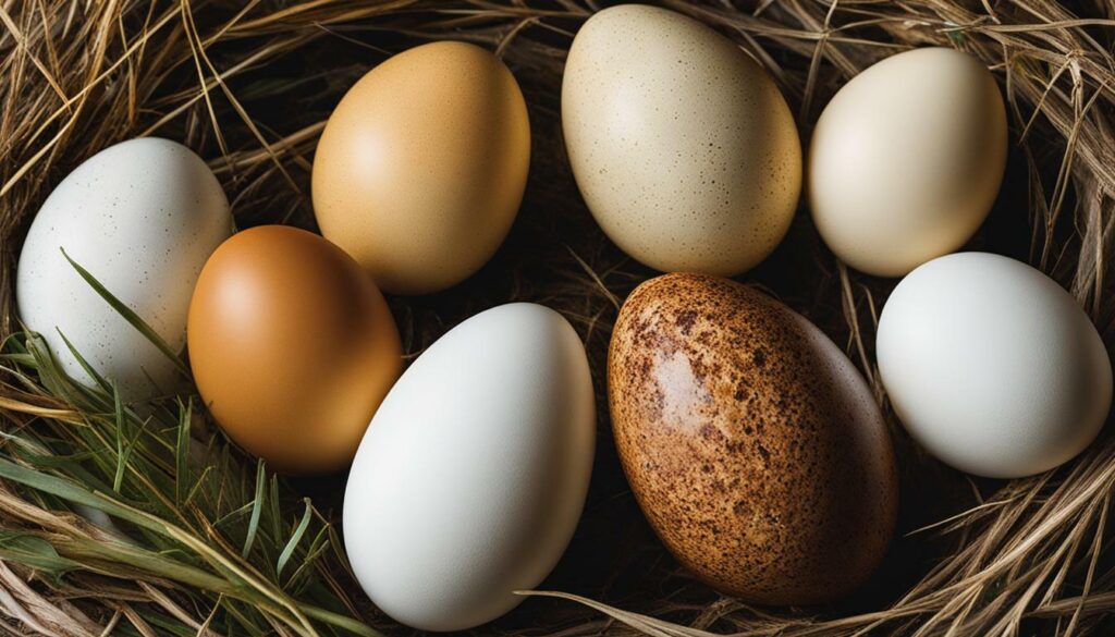 Duck Eggs Comparison