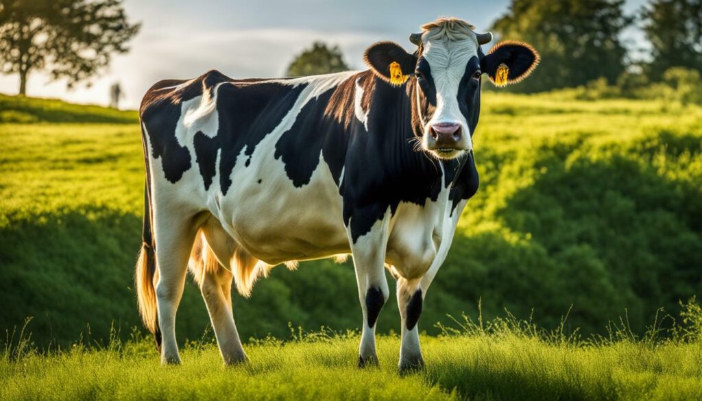 Holstein cow