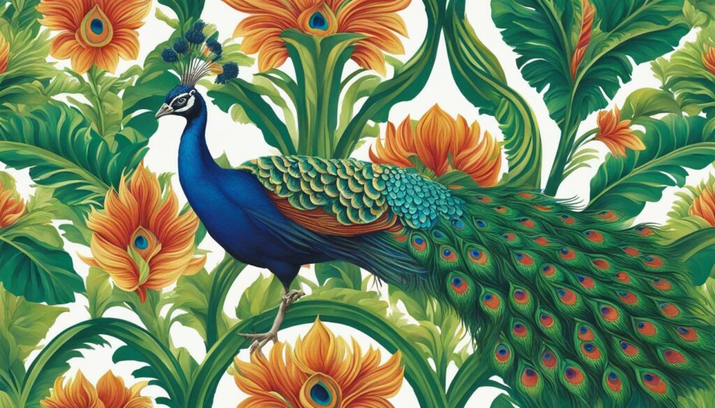 Javanese peacock