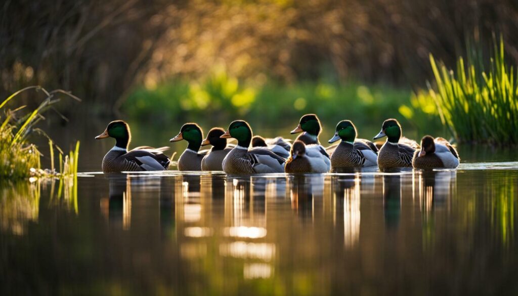 Non-Verbal Communication in Ducks