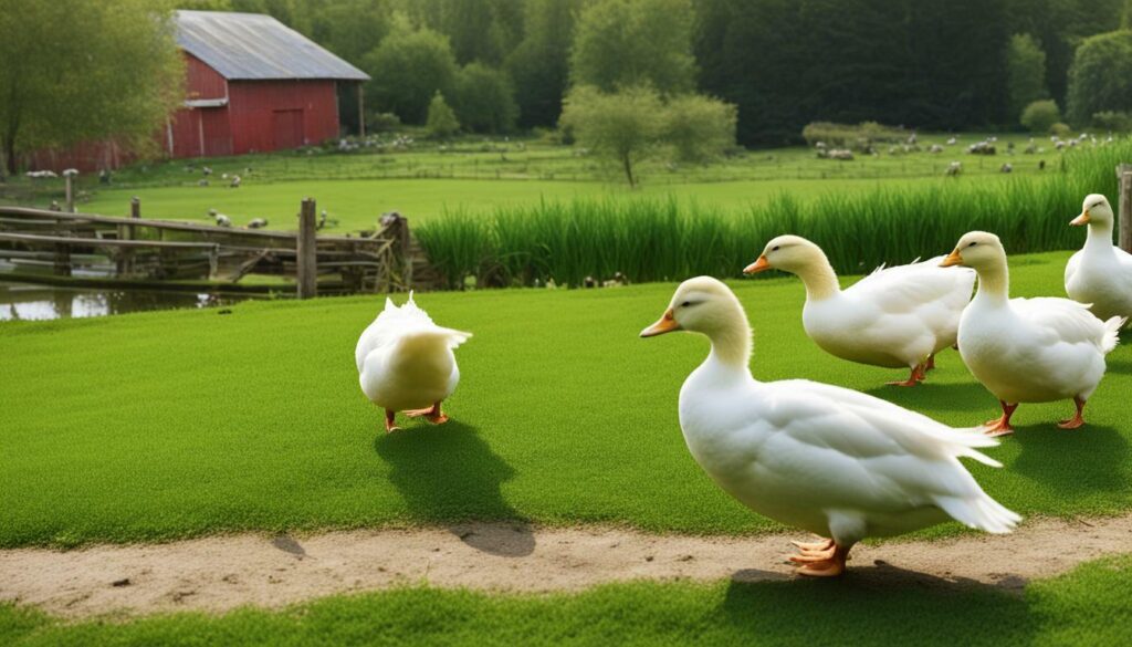 Pekin ducks