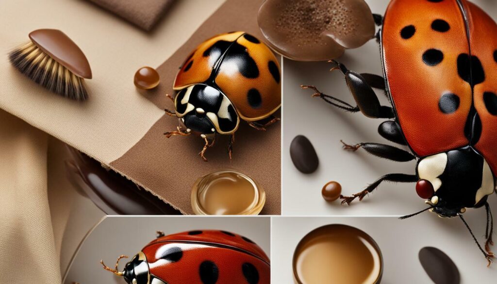 Stain Prevention and Removal from Brown Ladybugs