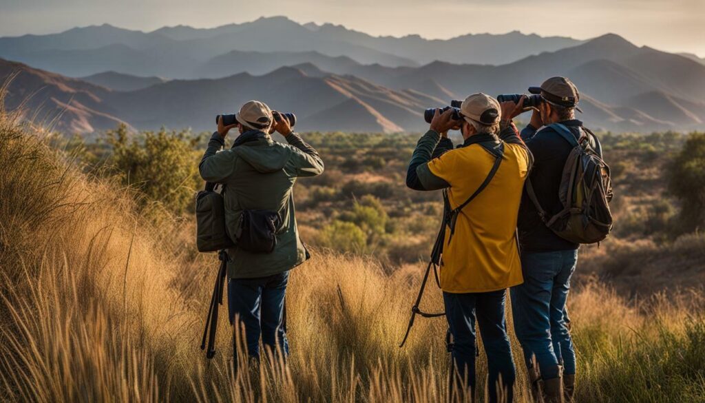 bird watchers in Algeria