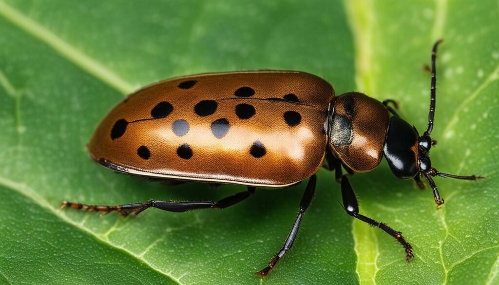brown ladybug