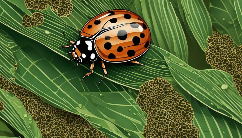 brown ladybug