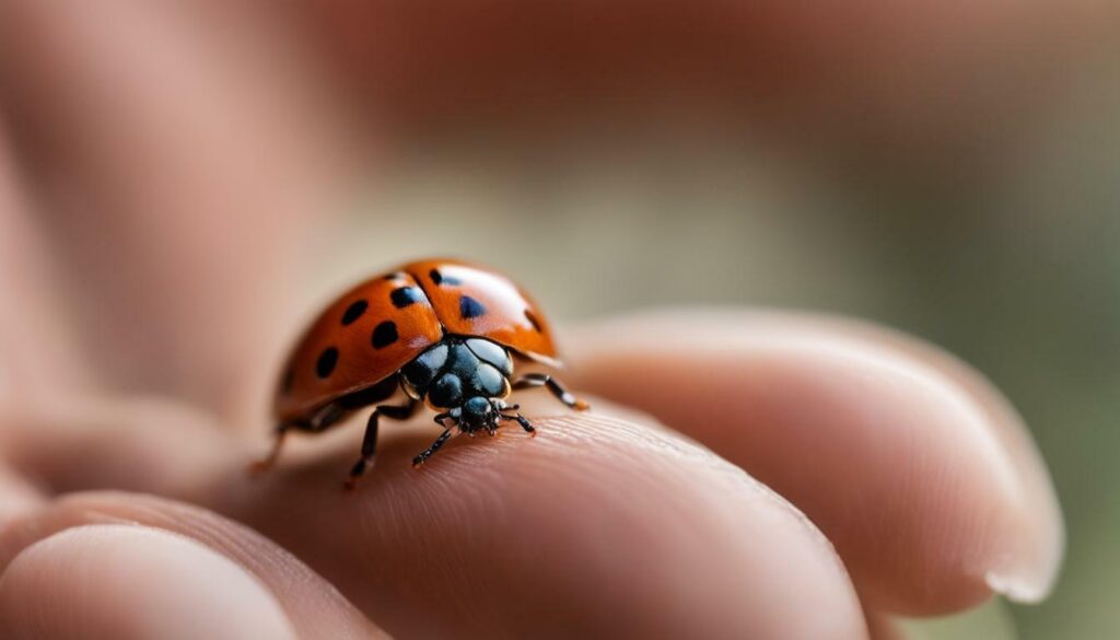 brown ladybug