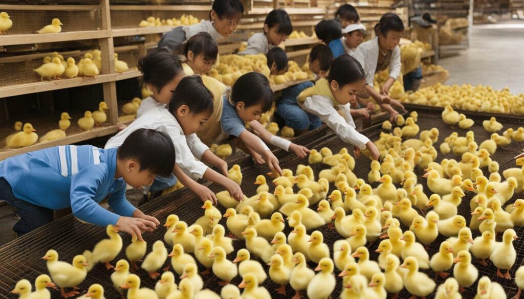 buying ducklings