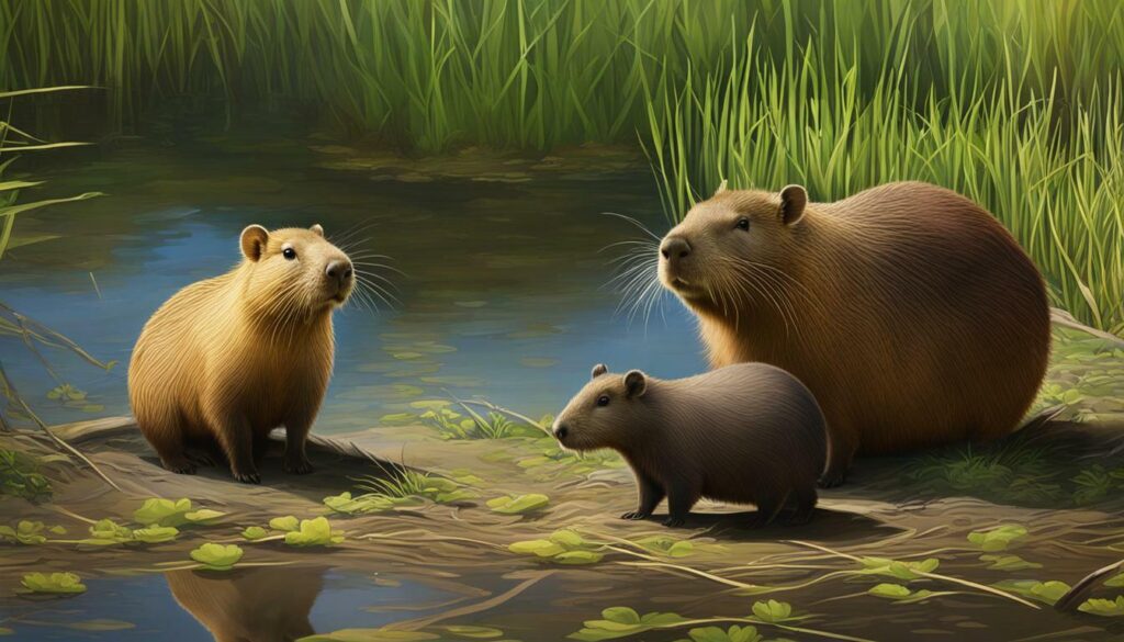 capybara and nutria