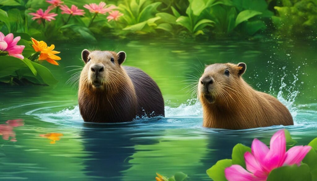 capybara and nutria