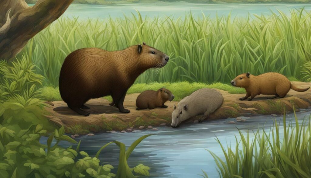 capybara and nutria