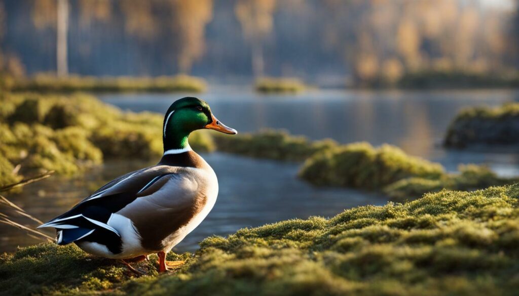 duck eyesight