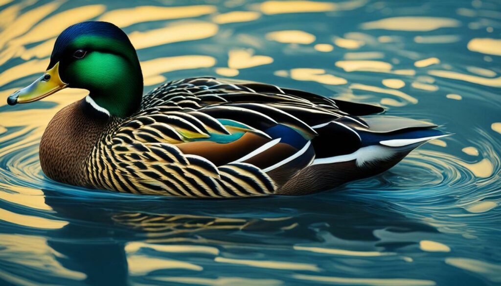 duck feathers