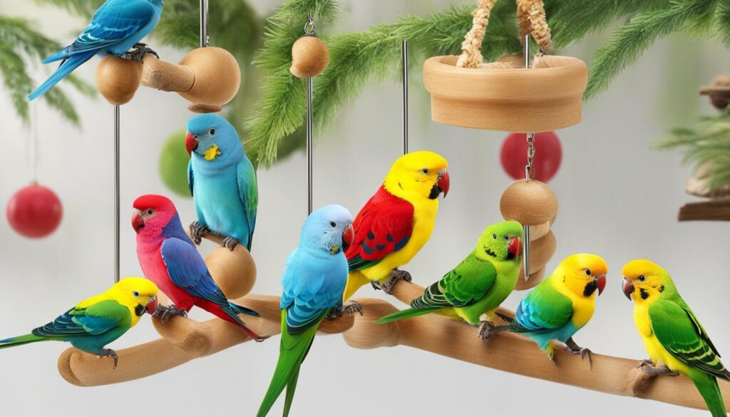 parakeet toys for mental stimulation