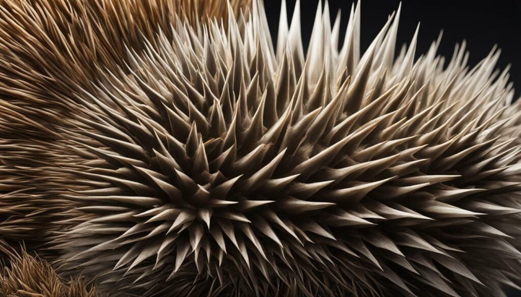 porcupine teeth