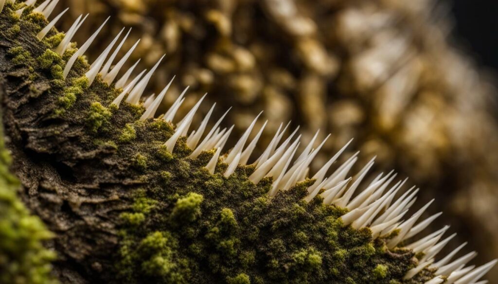 porcupine teeth