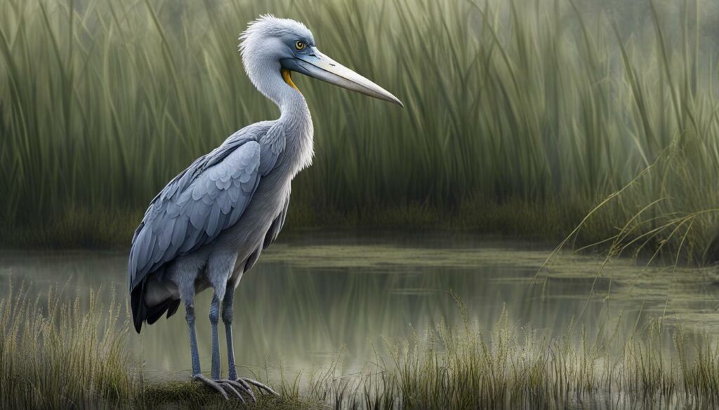 shoebill stork