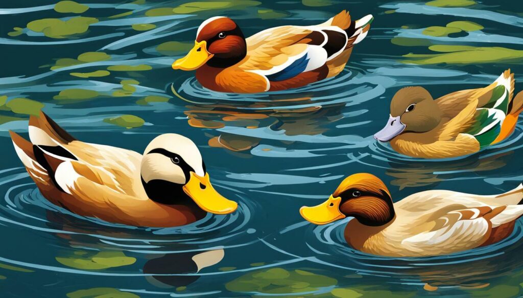 social ducks