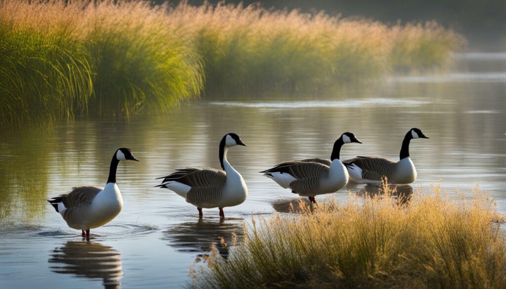 water needs for geese